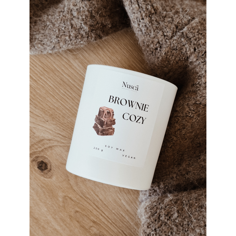 Vela Brownie Cozy